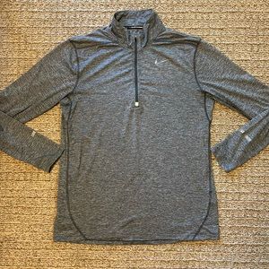 Nike DriFit Running quarter zip pullover